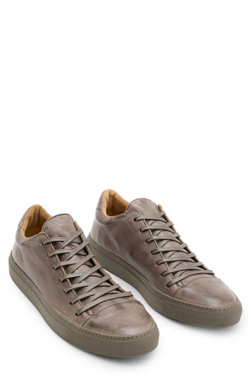 John Varvatos Reed Low Top Sneaker in Lead 