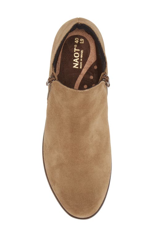 Naot 'helm' Bootie In Acorn Suede