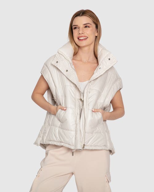 BELLE & BLOOM BELLE & BLOOM HYPNOTIZED QUILTED PUFFER VEST