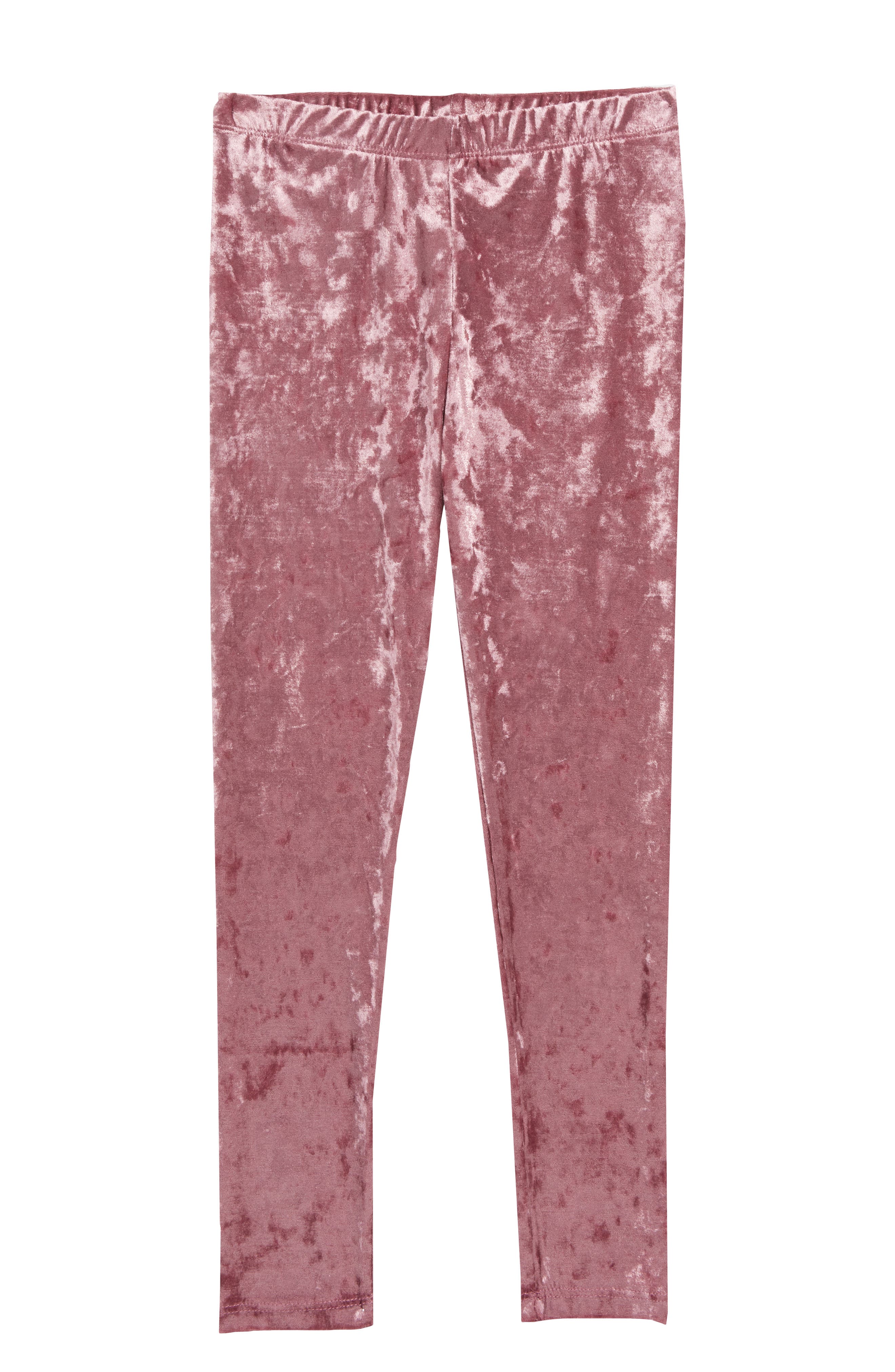 girls velvet leggings