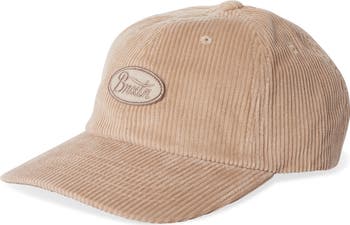Brixton top corduroy hat