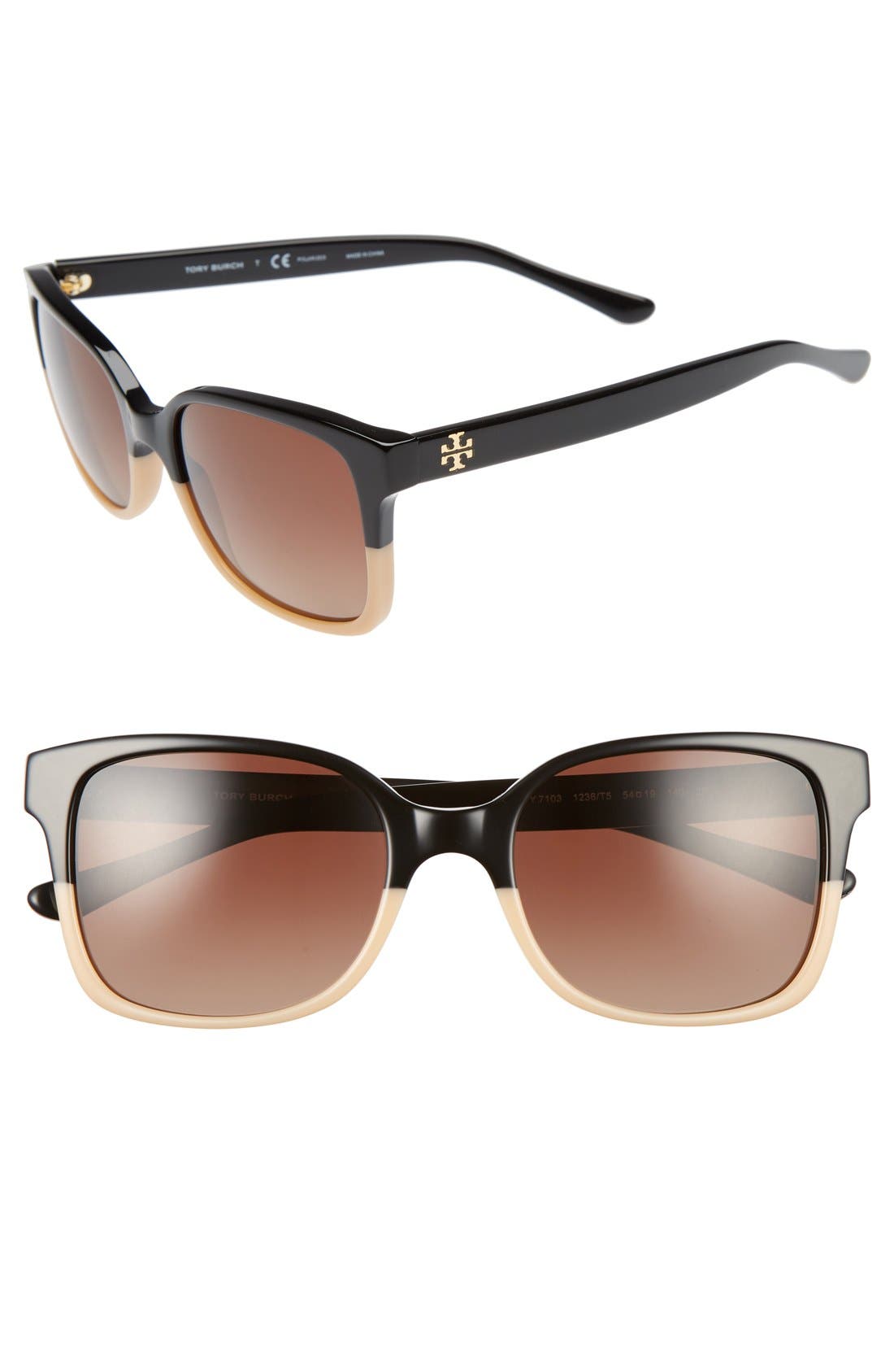 Tory Burch 54mm Polarized Sunglasses Nordstrom   A42665a6 C2e1 4540 8463 6aed220cb68b 