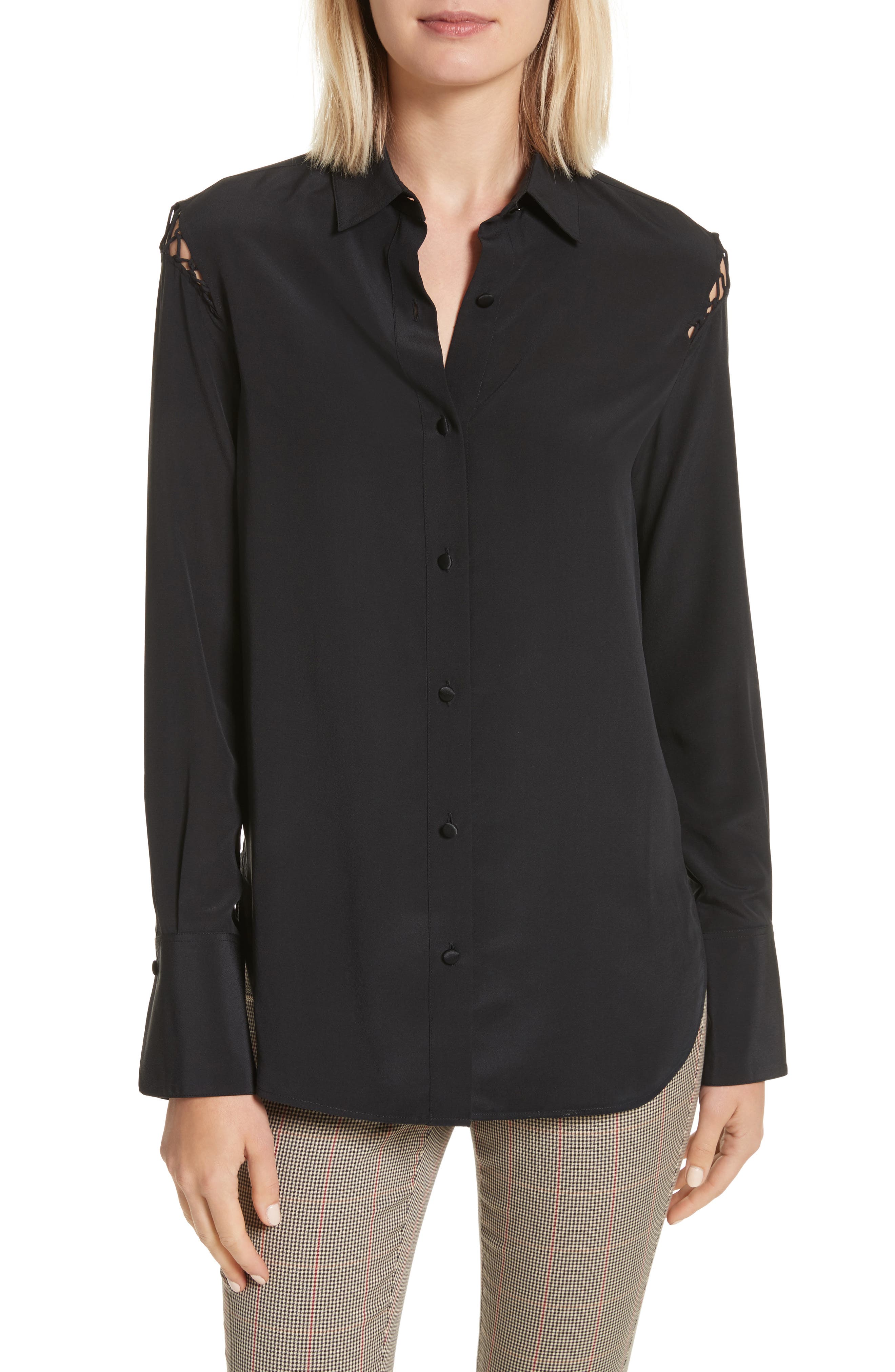 rag and bone silk top