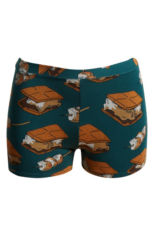 Shop Meundies Feelfree Boyshorts In Gimme Smore