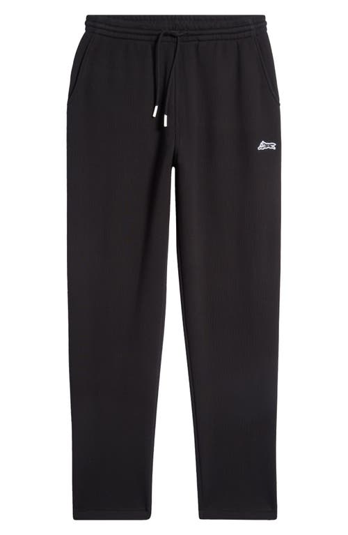 Shop Icecream Essential Cotton Sweatpants In Black