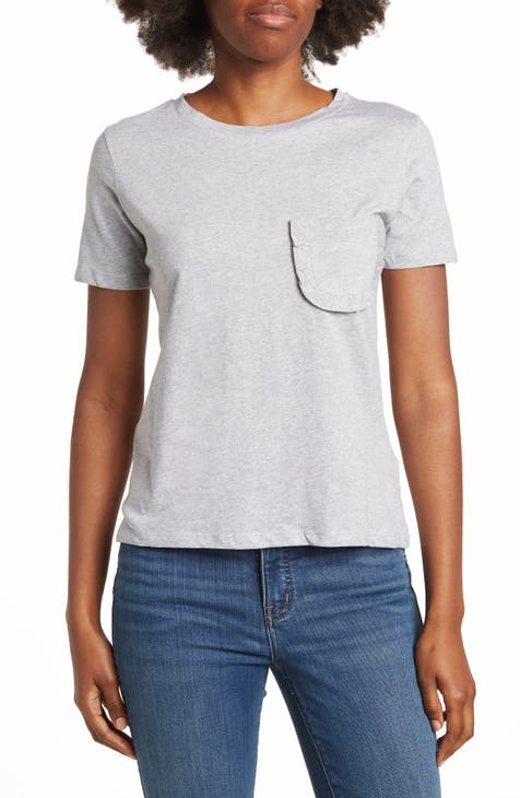 Ruffle Pocket Tee