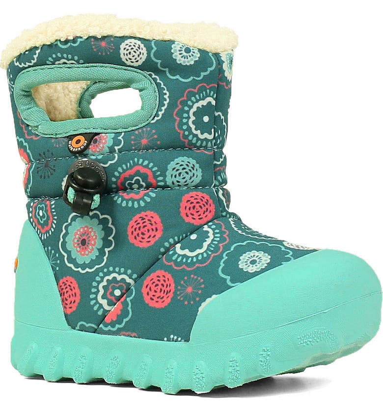 Bogs B Moc Bullseye Insulated Faux Fur Waterproof Boot Baby Walker Toddler Little Kid Nordstrom