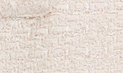 Endless Rose Women's Tweed Fringe Double Breast Coat In Cream