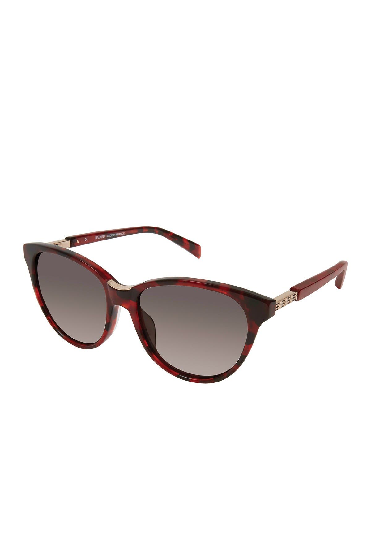 53mm modified cat eye sunglasses balmain