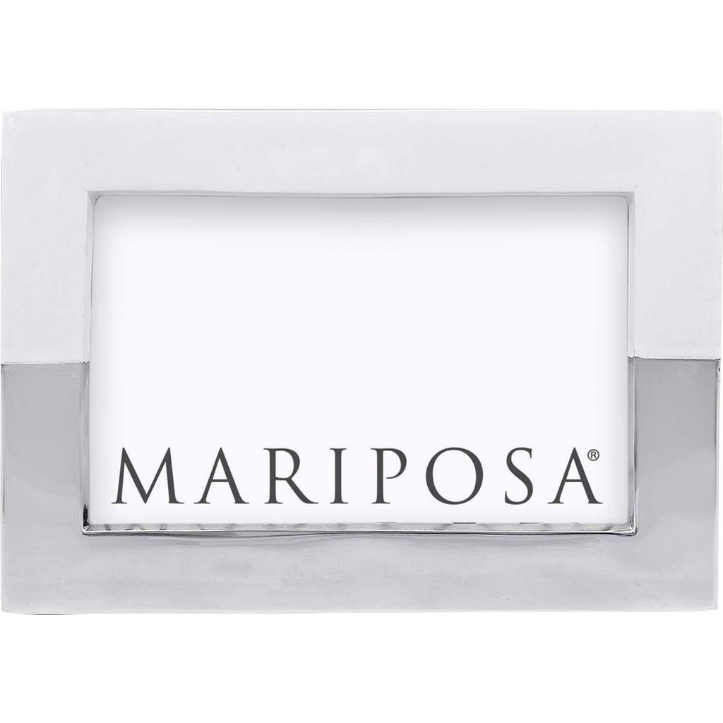 Mariposa Cutting Edge Picture Frame in White