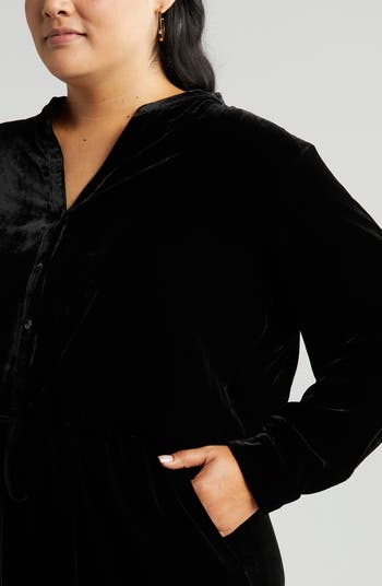 Eileen fisher cheap velvet jumpsuit