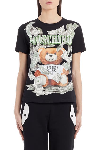 moschino diaper bear tee