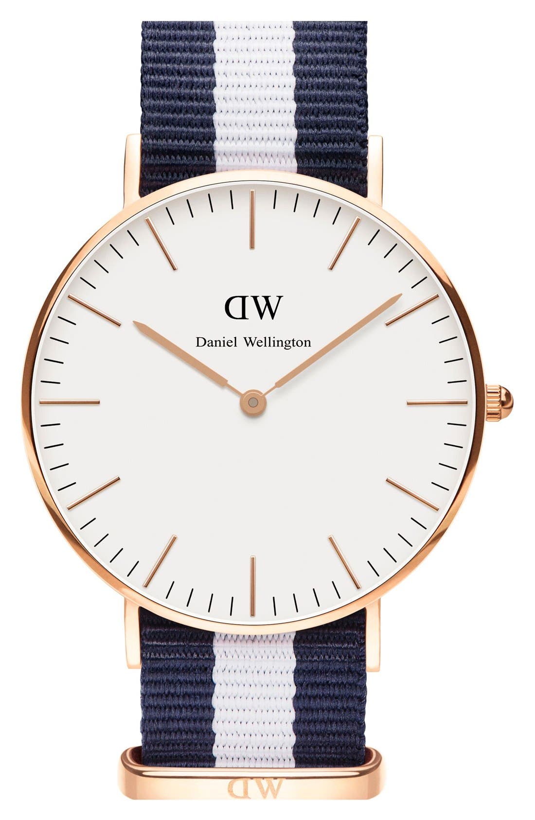 Daniel Wellington 'Classic Glasgow' NATO Strap Watch, 40mm Nordstrom