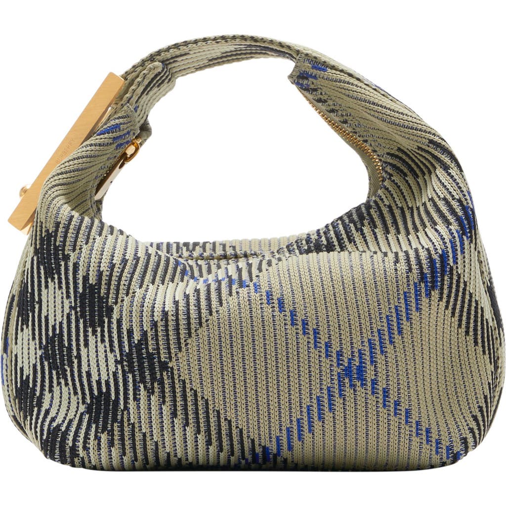 Shop Burberry Mini Peg Duffle Bag In Lichen