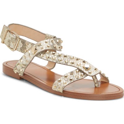 Vince Camuto Ravensa Studded Sandal, Beige