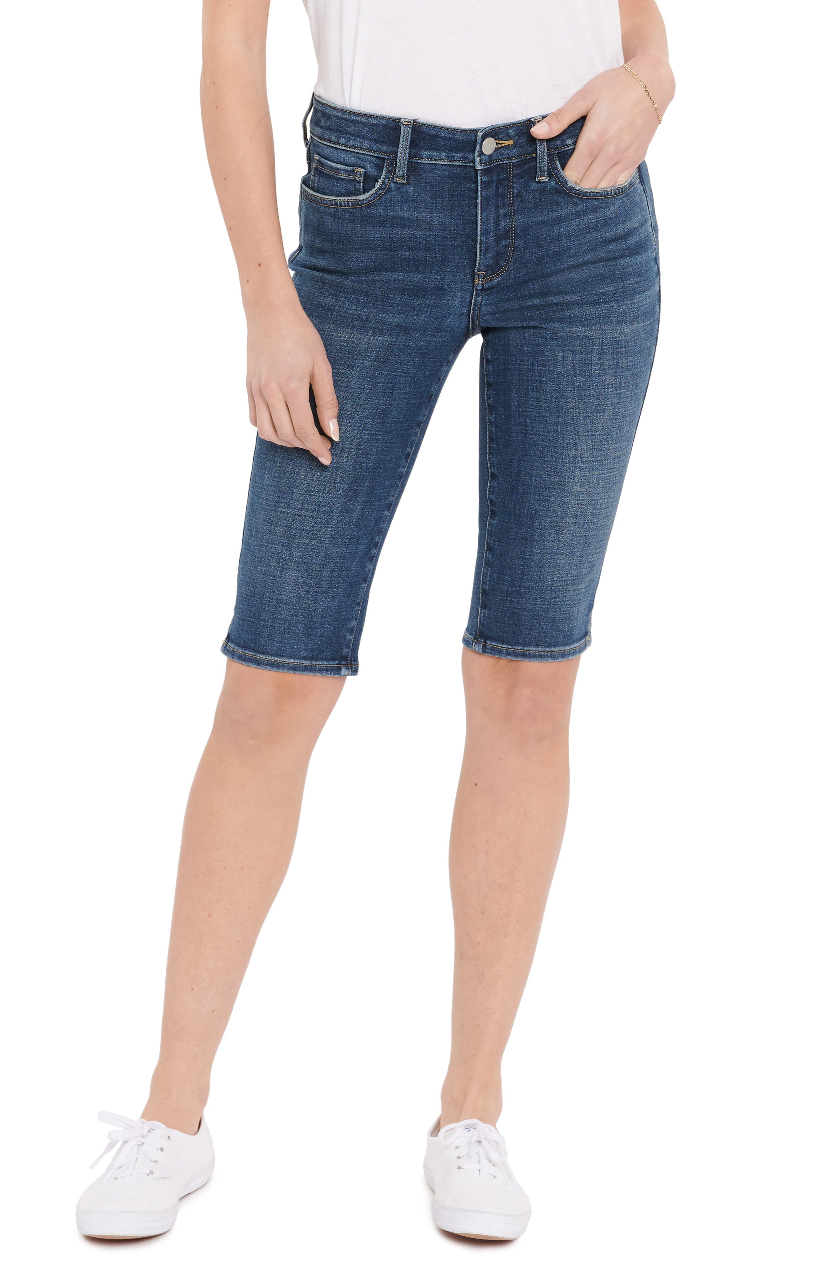 Nydj denim shorts Clearance