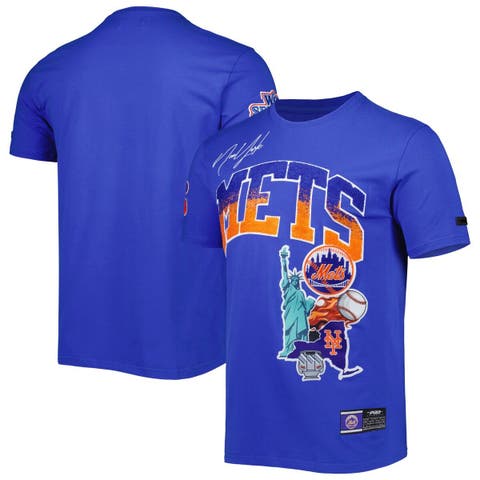 Women's Pro Standard Black New York Mets Cityscape Boxy T-Shirt Size: Extra Large