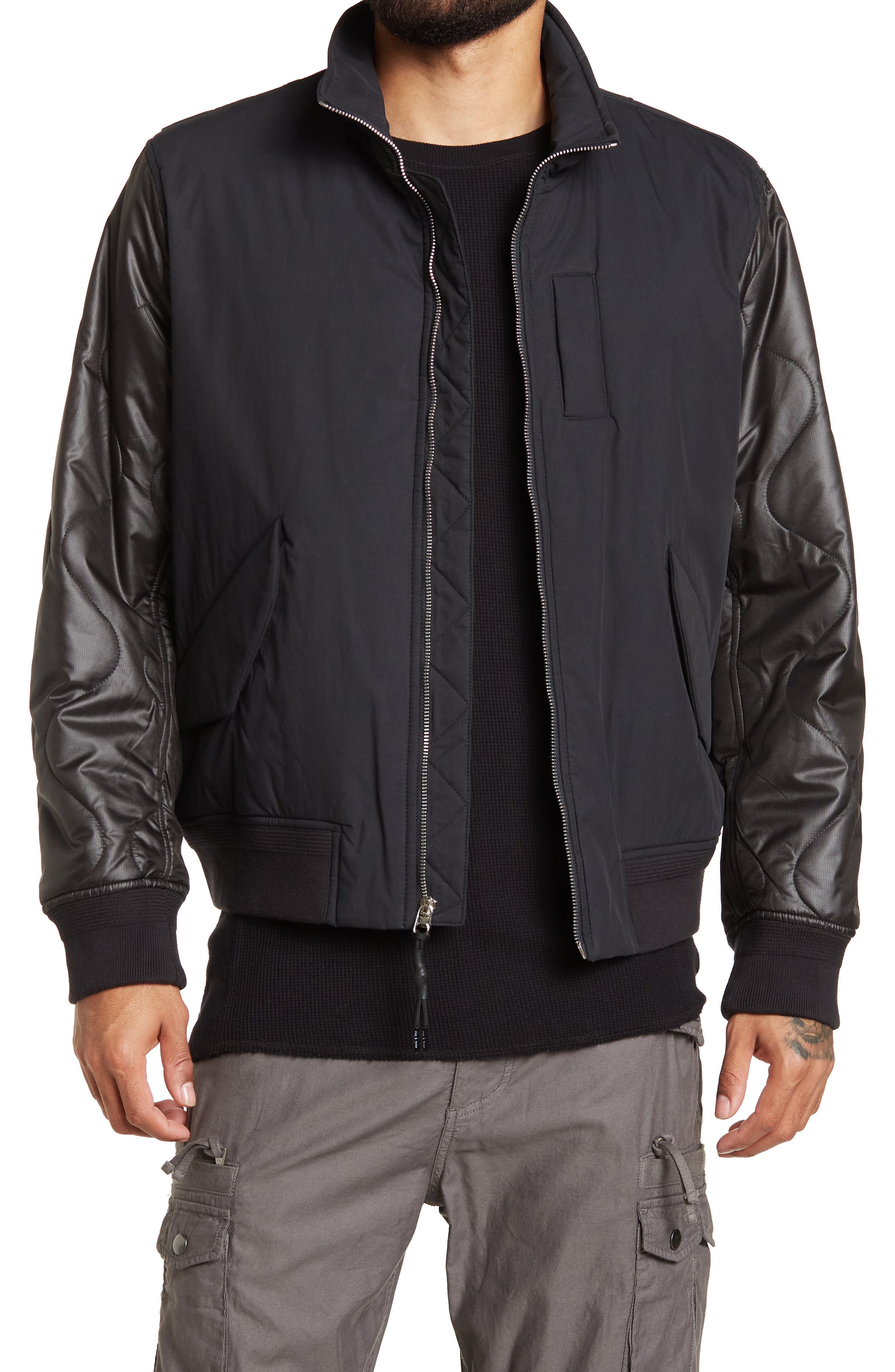 rag and bone tech bomber jacket