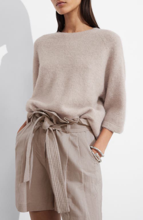 Shop & Other Stories Crewneck Sweater In Mole Dusty Light