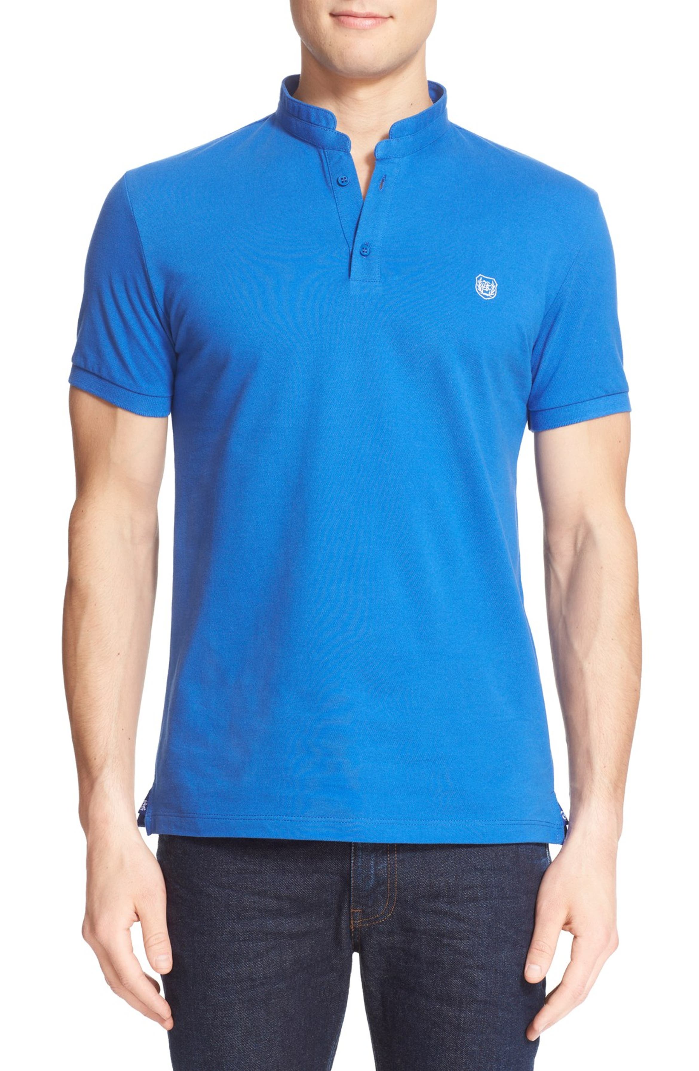 The Kooples Band Collar Polo | Nordstrom