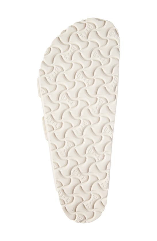 Shop Birkenstock Essentials Arizona Waterproof Slide Sandal In Eggshell