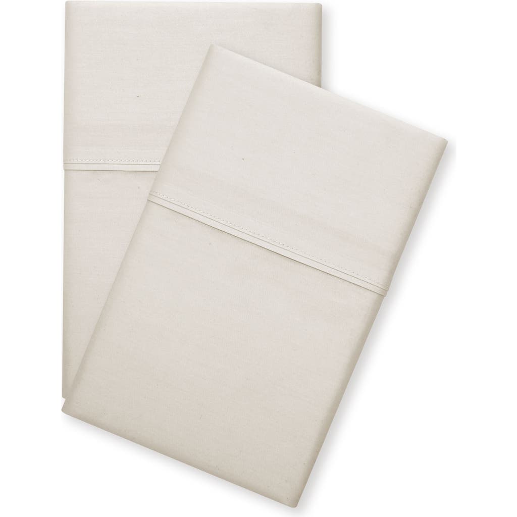 Nate Home By Nate Berkus Signature 400-thread Count Percale Pillowcase Set In Neutral