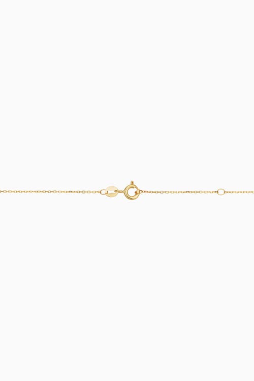 ORADINA ORADINA 14K YELLOW GOLD HAMSA PENDANT NECKLACE