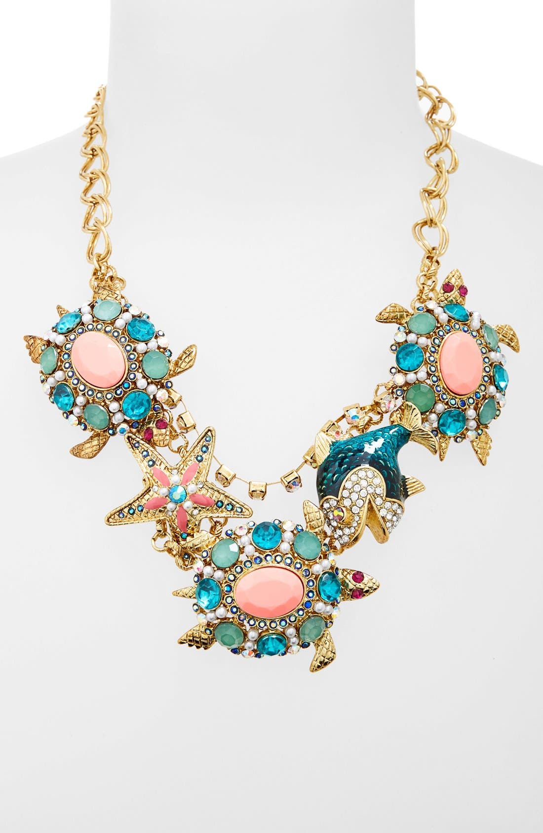 Betsey Johnson 'Shell Shocked' Frontal Necklace Nordstrom