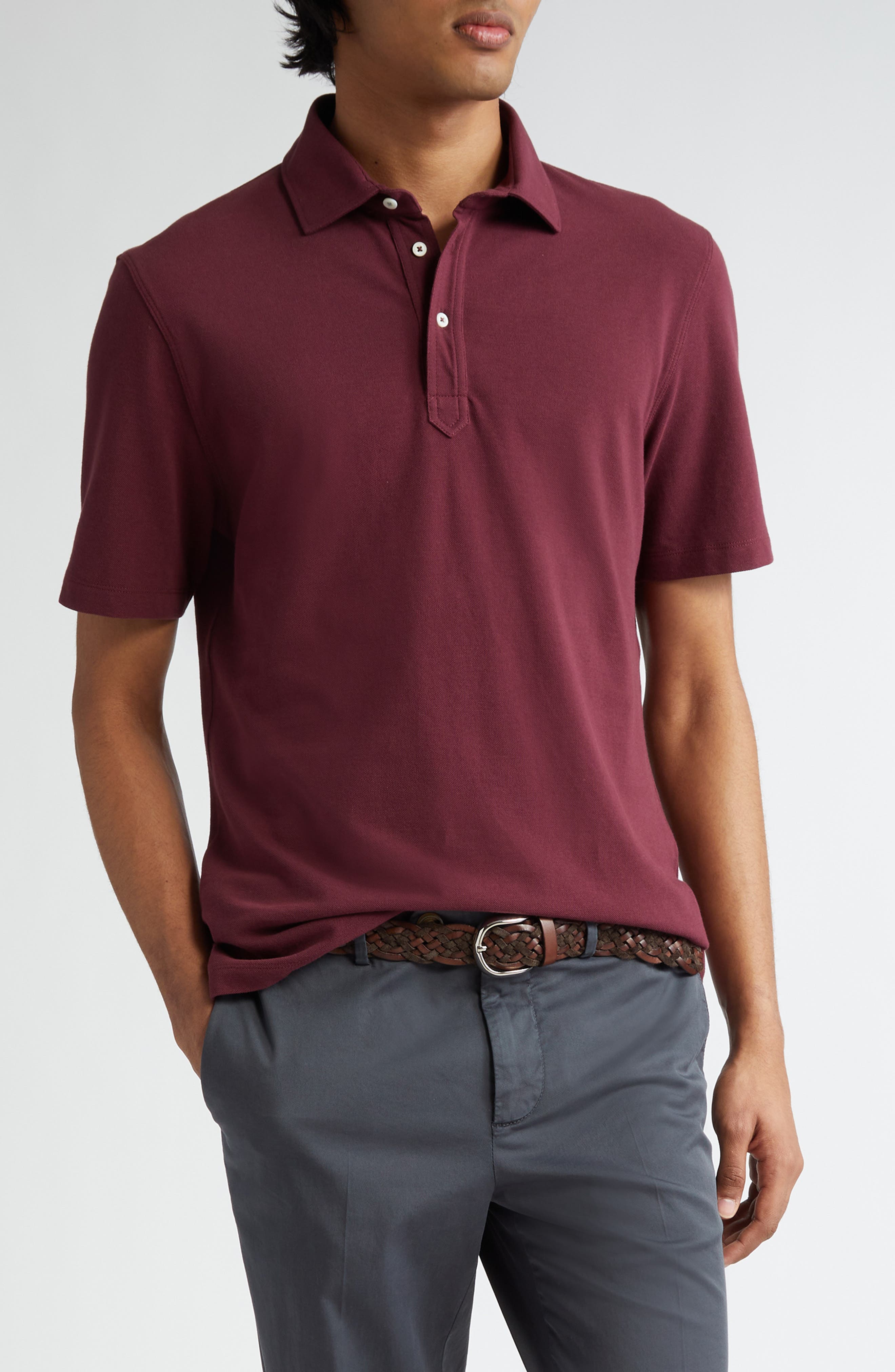 men's designer polo