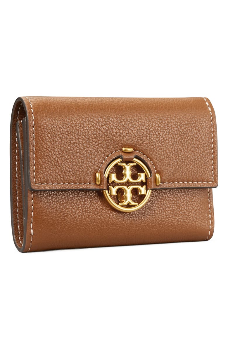 Tory Burch Miller Medium Trifold Leather Wallet | Nordstrom