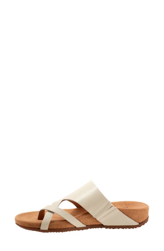 Softwalk Blaine Slide Sandal In Ivory
