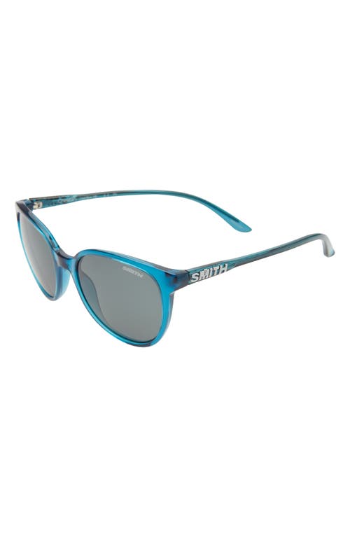 SMITH SMITH CHEETAH 54MM POLARIZED ROUND SUNGLASSES 