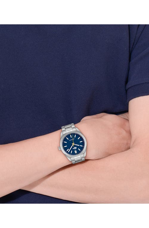 Shop Lacoste Monceau Bracelet Watch, 41mm In Blue