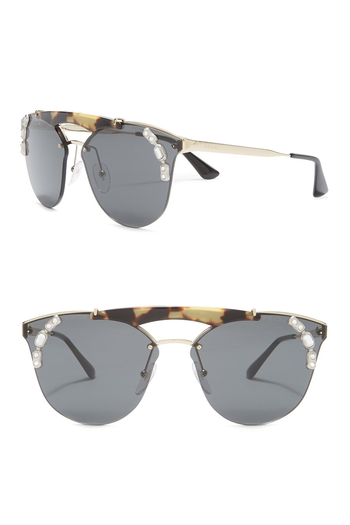Prada | 53mm Square Sunglasses | Nordstrom Rack