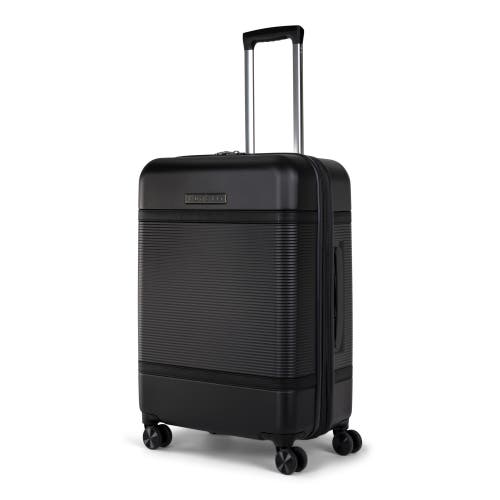 Shop Bugatti Wellington Hardside Medium Luggage With Tsa Lock In Black