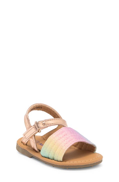 Kids' Rainbow Glitter Sandal (Walker & Toddler)