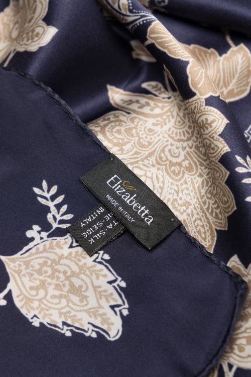 Elizabetta Esmeralda In Midnight Blue And Gold