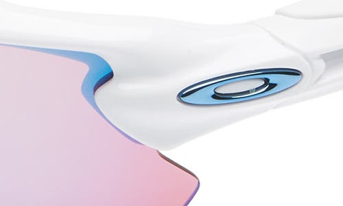 Oakley Radar® Ev Path 50mm Sunglasses In White/prizm Sapphire Snow