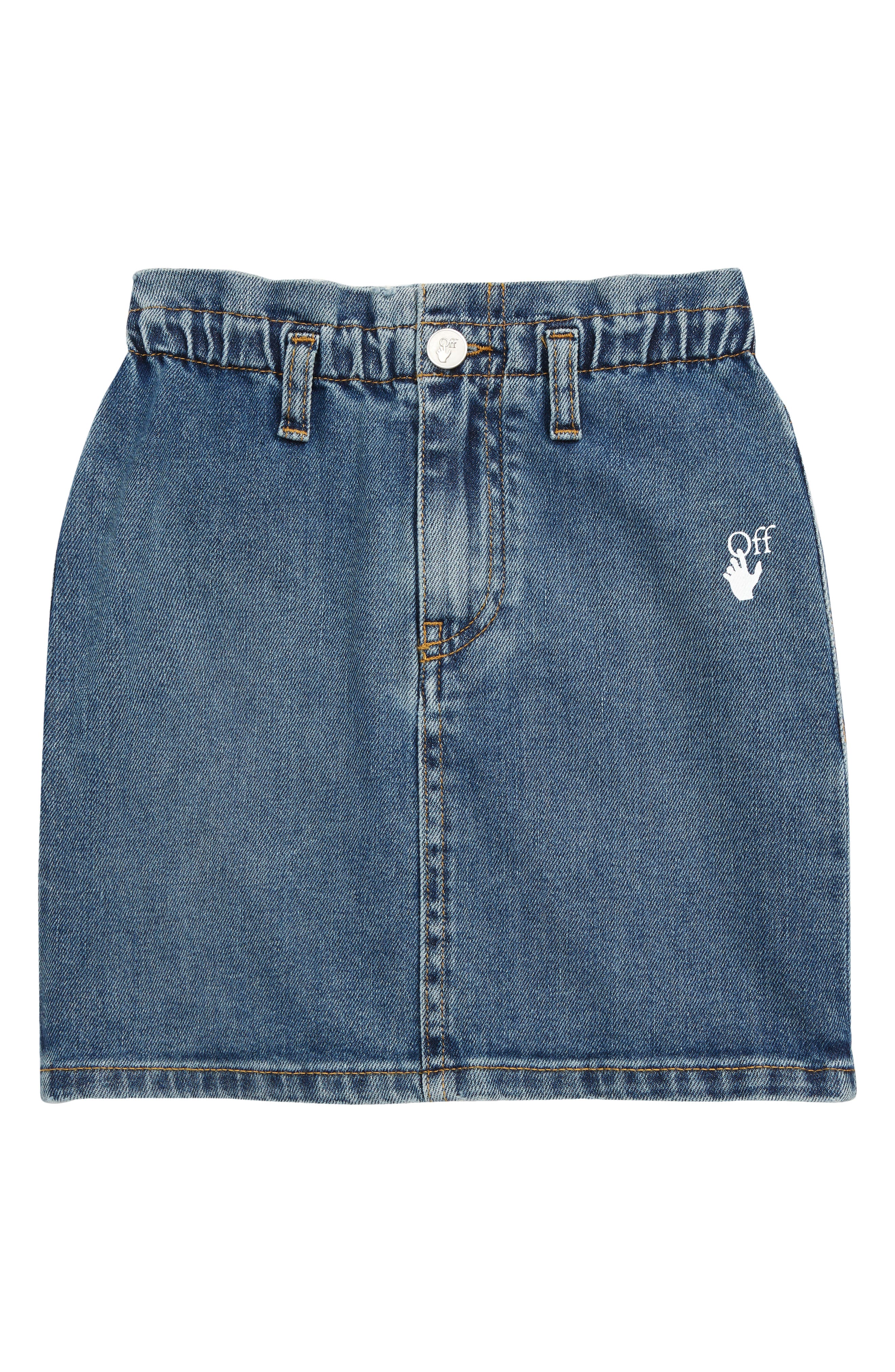 denim wrap skirt 3t