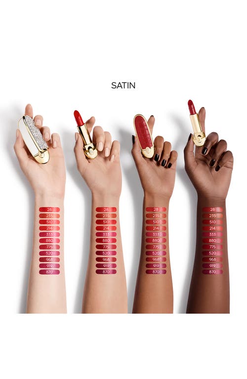Guerlain Rouge G Customizable Satin Lipstick Refill In 870