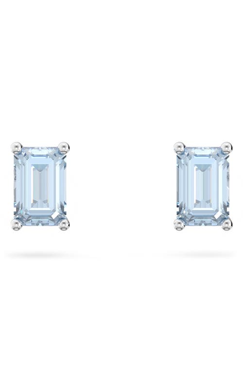 Swarovski Stilla Stud Earrings in Blue at Nordstrom