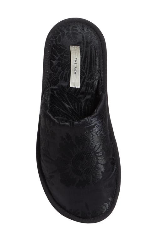 Shop The Row Frances Scuff Slipper In Black