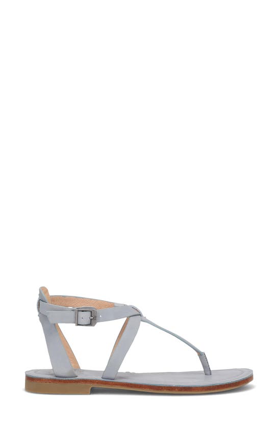 Shop Frye Taylor Ankle Strap Sandal In Steel Blue