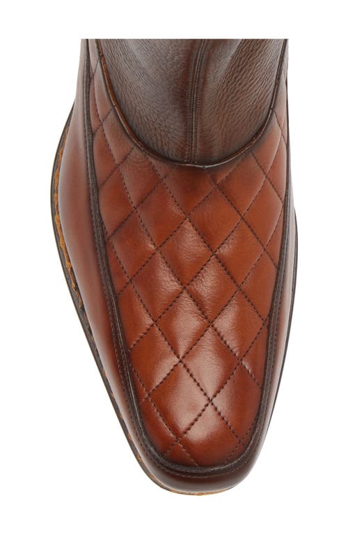 Mezlan Musico Boot In Dark Cognac/chocolate