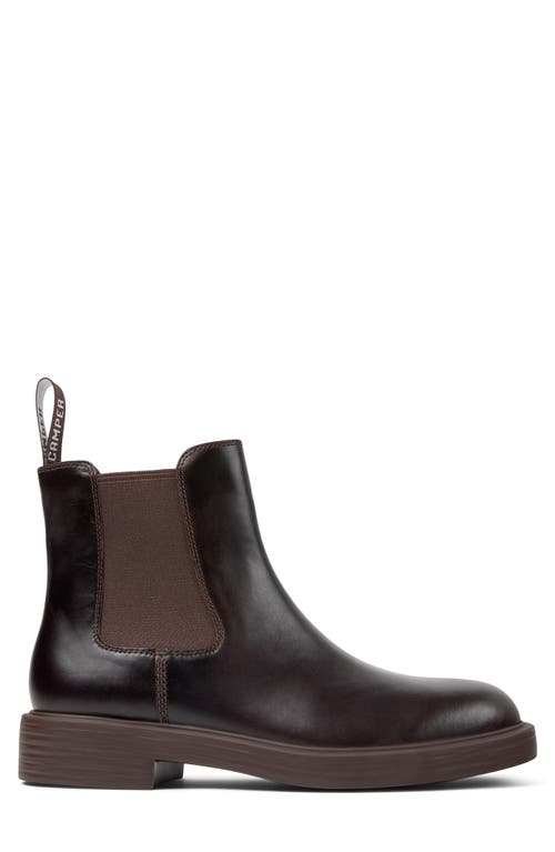 Shop Camper Dean Chelsea Boot In Dark Brown