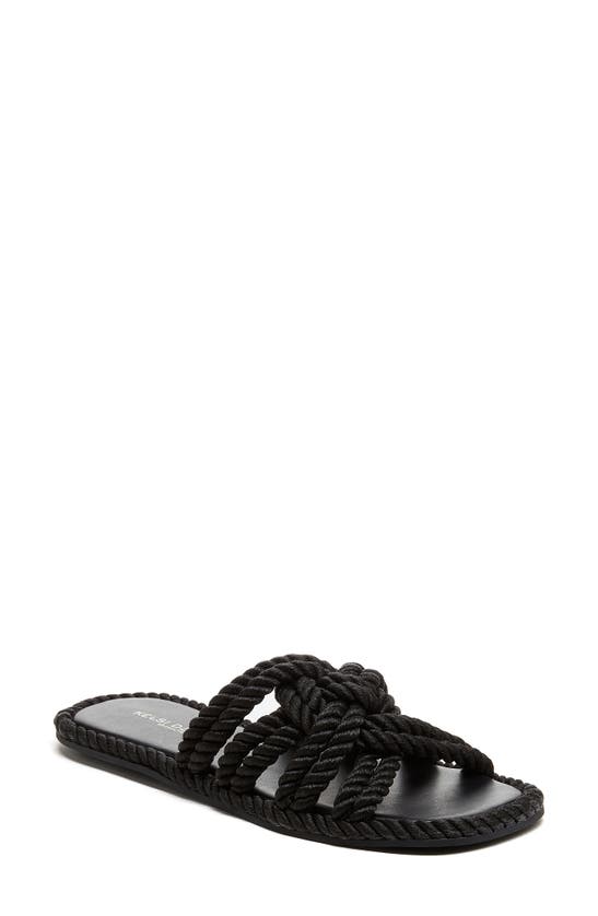 Shop Kelsi Dagger Brooklyn Beachy Slide Sandal In Black