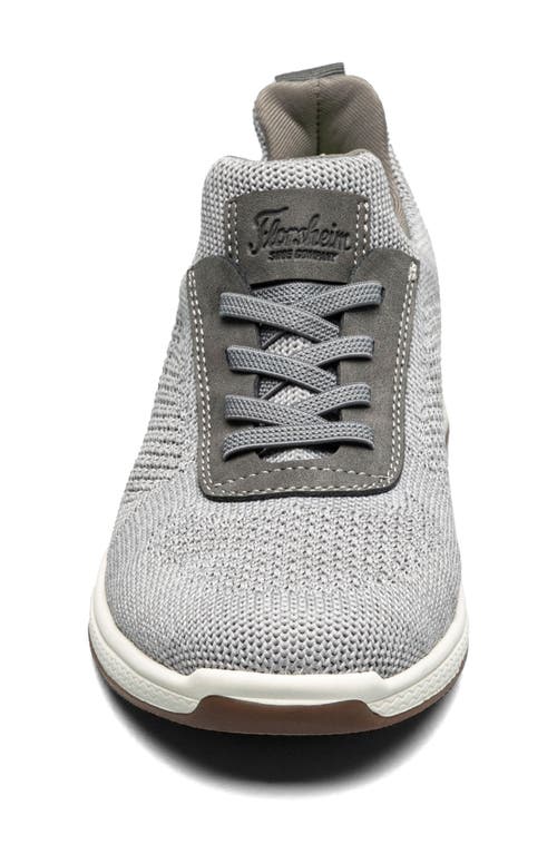 Shop Florsheim Kids' Satellite Knit Slip-on Sneaker In Gray