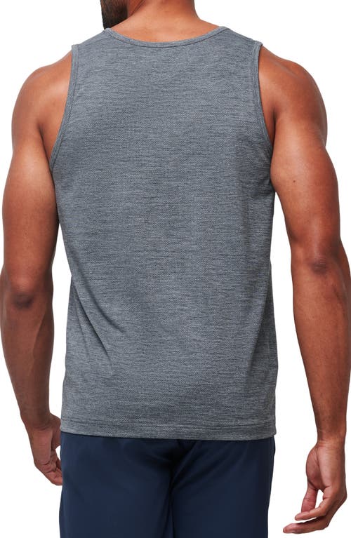 Travismathew Heater Pro Tank Top In Heather Grey