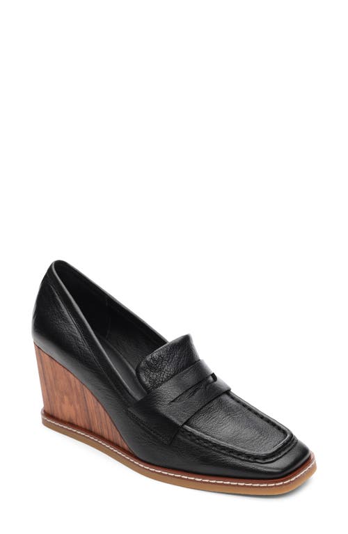 Shop Sanctuary Cadence Wedge Loafer In Black