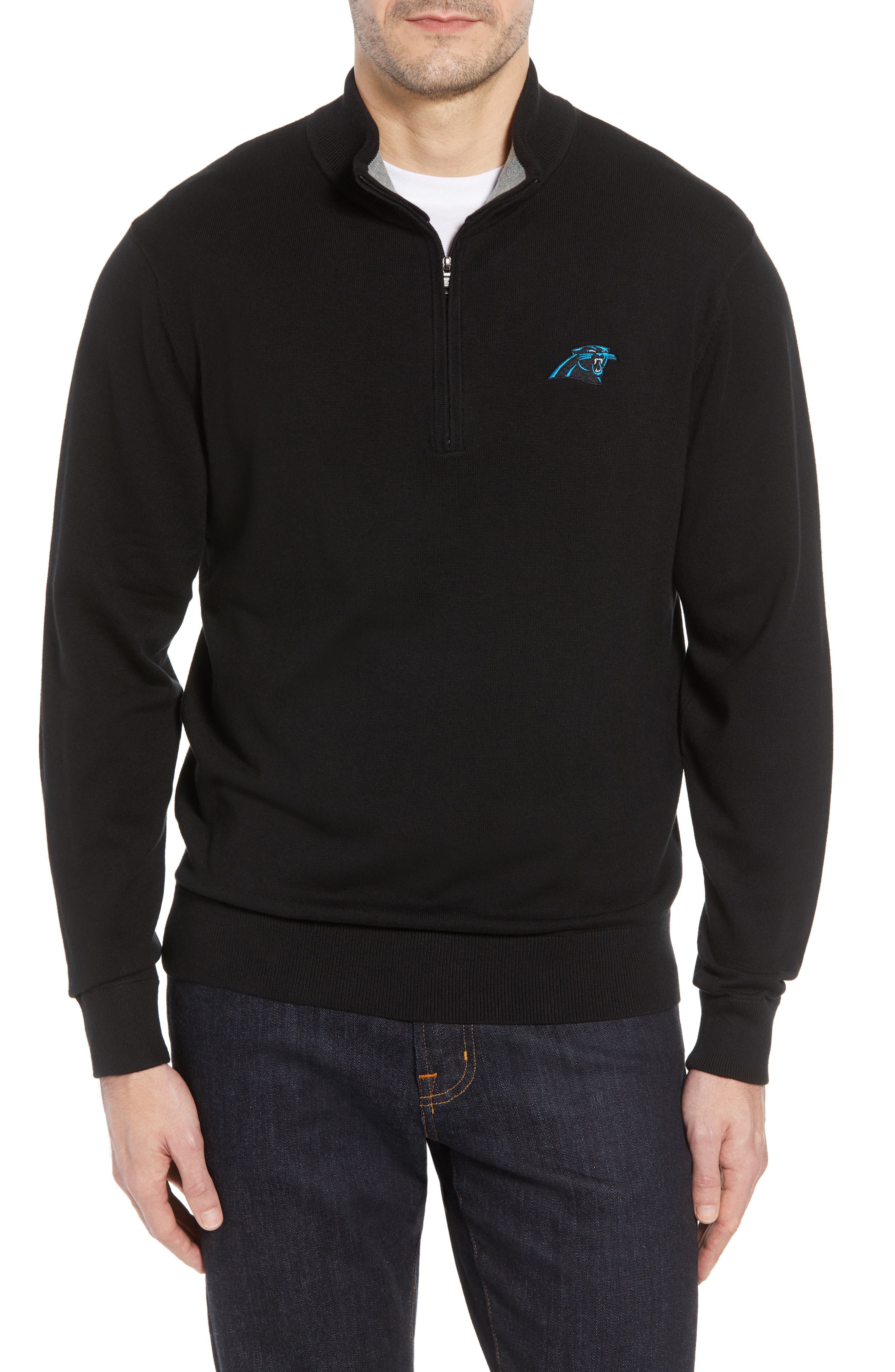 carolina panthers quarter zip